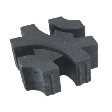 Virage 30x30x12 Black Waterdoorlatende bestrating