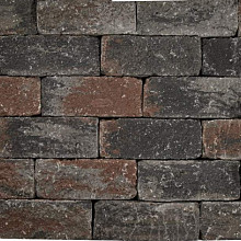 Wallblock tumbled Texels Bont Stapelblokken